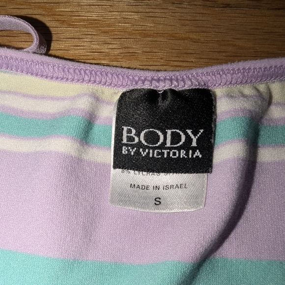 Vintage Victoria's Secret The Body BodyCon Spaghetti Strap Pajamas Top SMALL - Picture 4 of 7